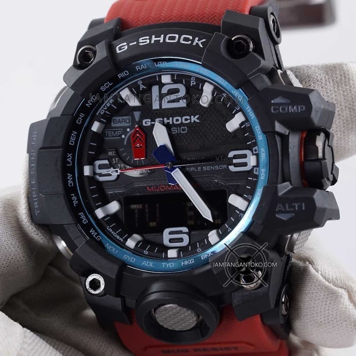 Jam G-SHOCK GWG-1000RD-4A Rescue RED MUDMASTER GWG ORI BM