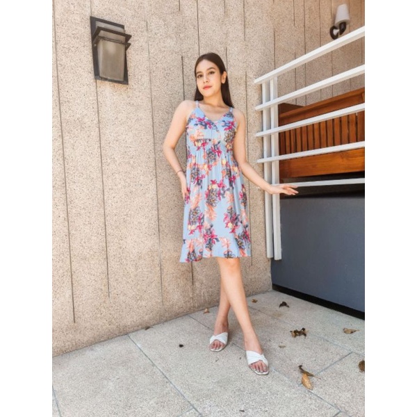 daster bali maudy you can see singlet