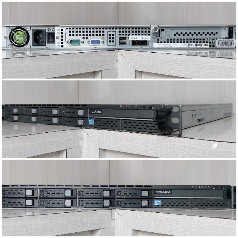 Server Ciara Tech Cacheh 10Ge/Sto1086CEAF-E Xeon E3-1265 v3Ram 16Gb Ssd 256Gb