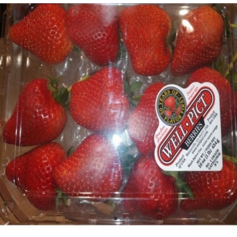 

Strawberry well pict USA Jumbo 454 gr