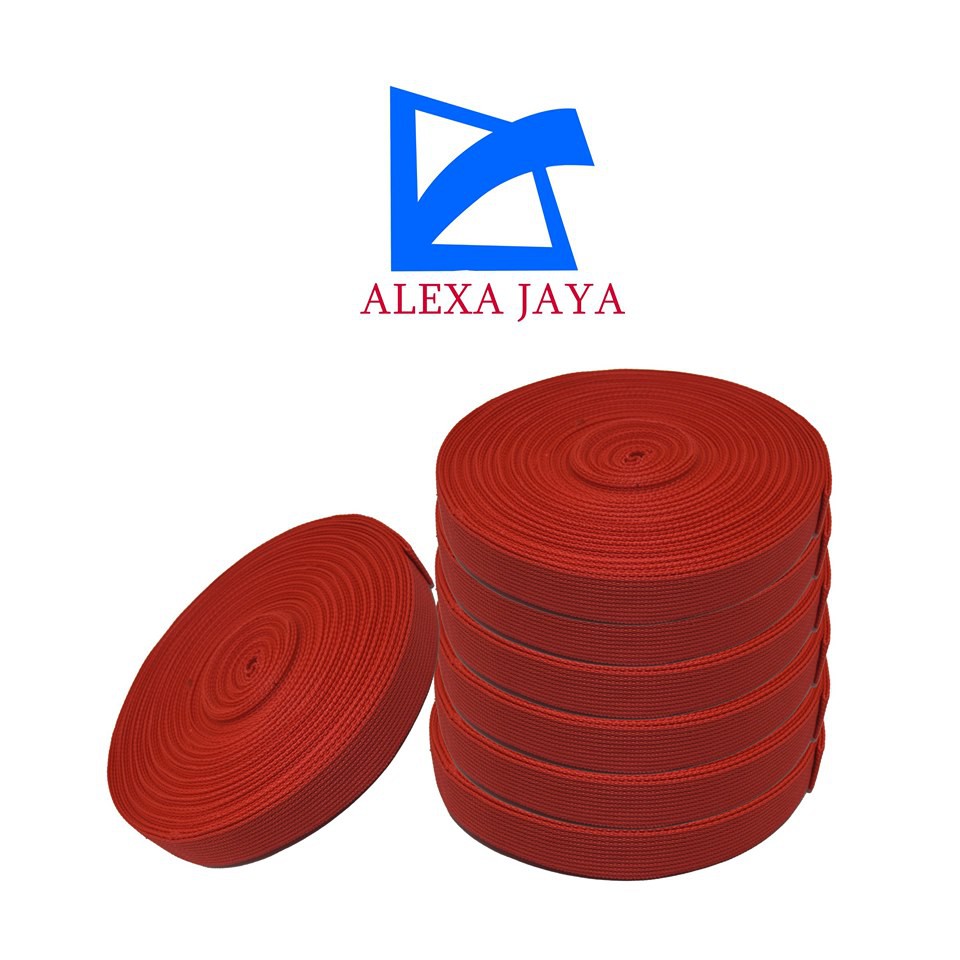 

TALI WEBBING LT UKURAN 2.5 CM MERAH MAROON