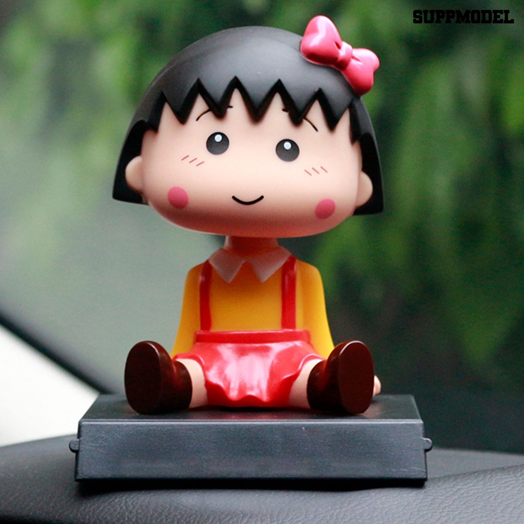 Mainan Boneka Crayon Shin-chan Kepala Goyang Untuk Dekorasi Interior Mobil