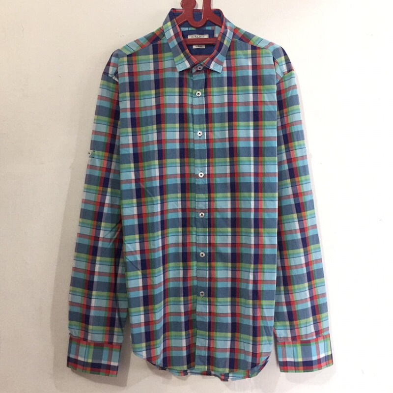 Kemeja Zara Man Slimfit Second Original