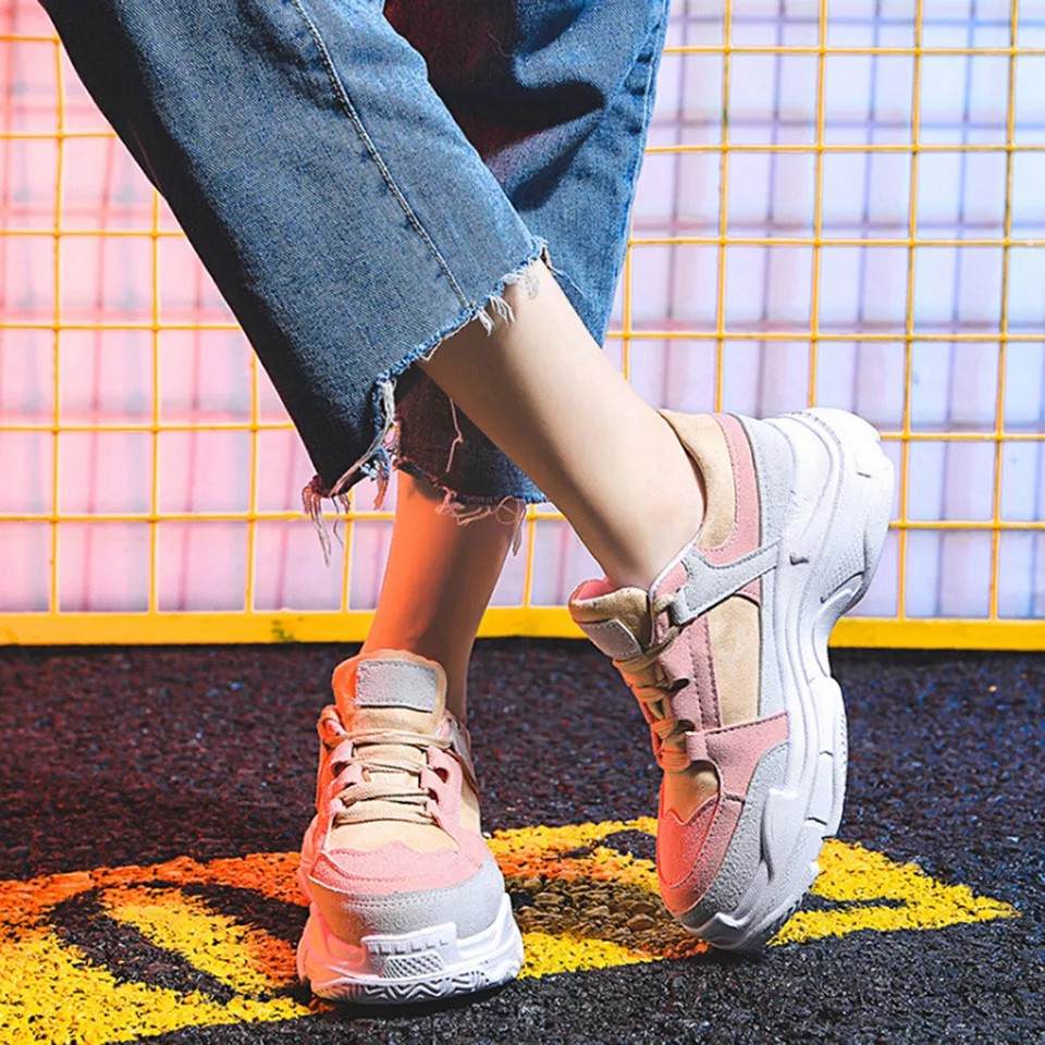 RYX - Pastel Daytime Sepatu Sneakers Wanita Fashion Casual - Ori Import