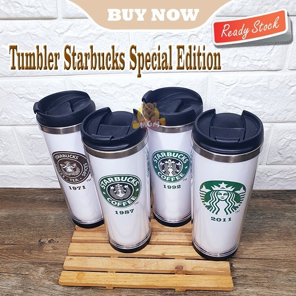 Tumbler Starbucks 450ml my botol stainless Special Edition LOGO 1992