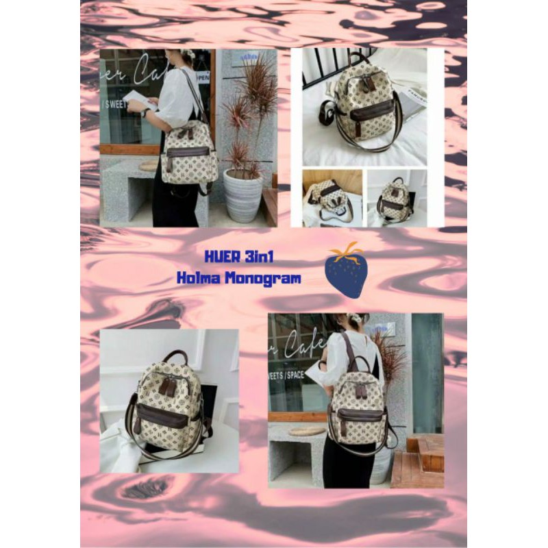 Tas Ransel 3in1 by Huer (Holma Monogram)