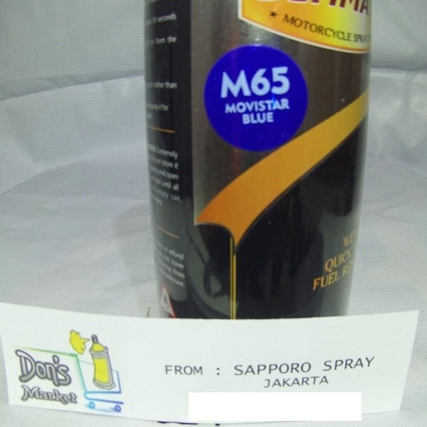 SAPPORO ULTIMATE MOVISTAR BLUE M65 400 ML