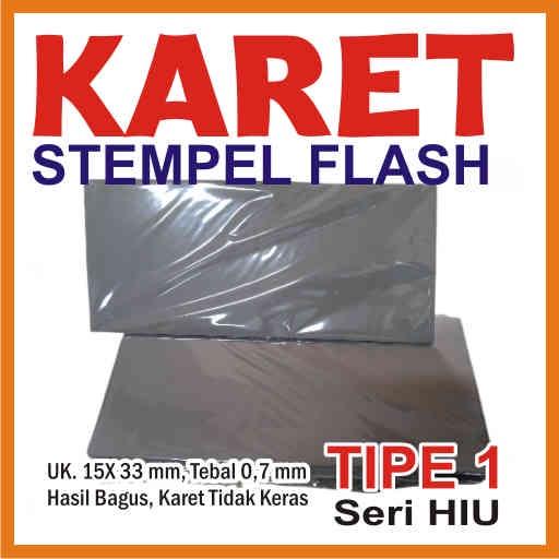 

Karet Stempel Flash SERI HIU Tipe1