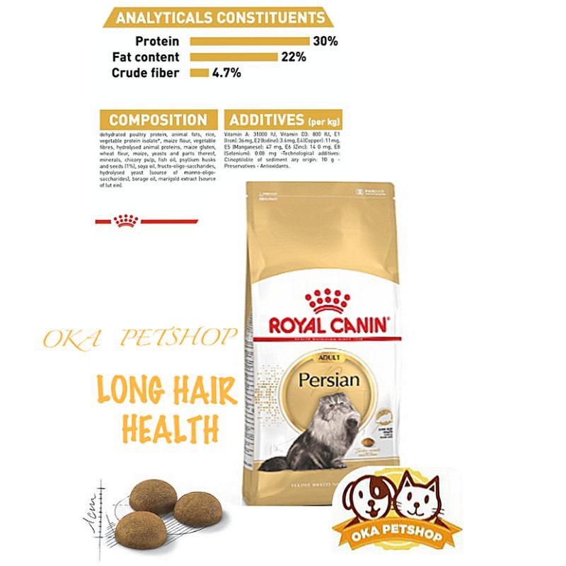 Royal Canin Persian Adult 10kg Freshpack - RC Persian 30 Long Hair Health (Link Ekspedisi)