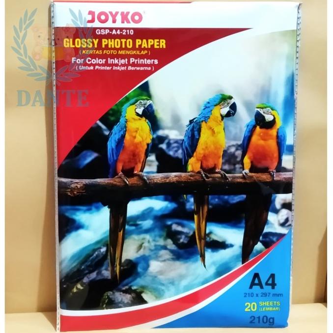 

Promo Awal tahun Glossy Photo Paper Joyko GSP A4 210 / Kertas Foto Promo Awal tahun