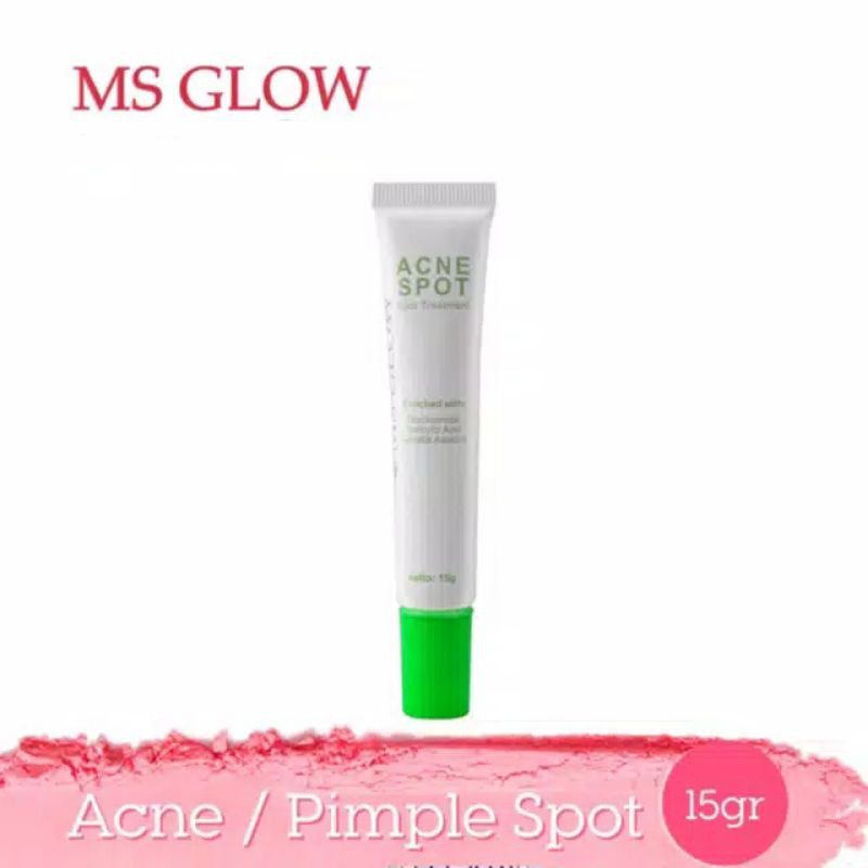 MS GLOW ACNE SPOT CREAM TOTOL JERAWAT