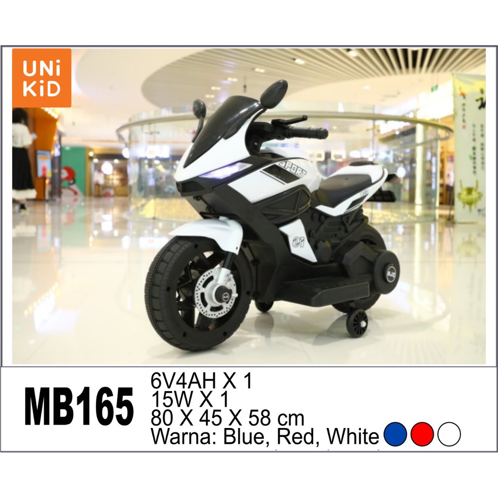 Unikid MB165 / Motor Aki / Mainan Anak