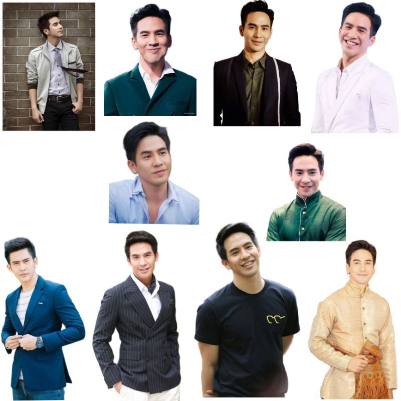 

10 Stiker murah Pope Thanawat Wattanaputi drama thailand lakorn diy aesthetic tahan air stiker laptop/handphone/scrapbook/buku jurnal