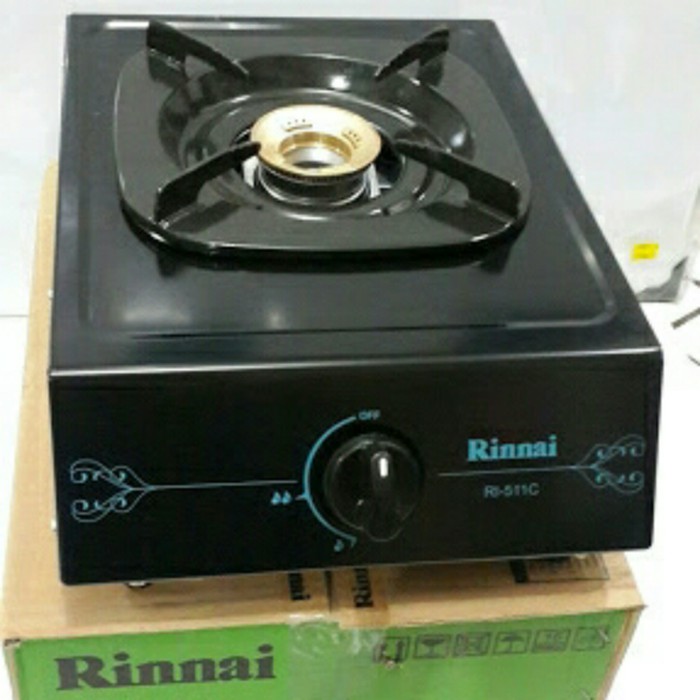 KOMPOR GAS RINNAI TEFLON 511-C 1 TUNGKU