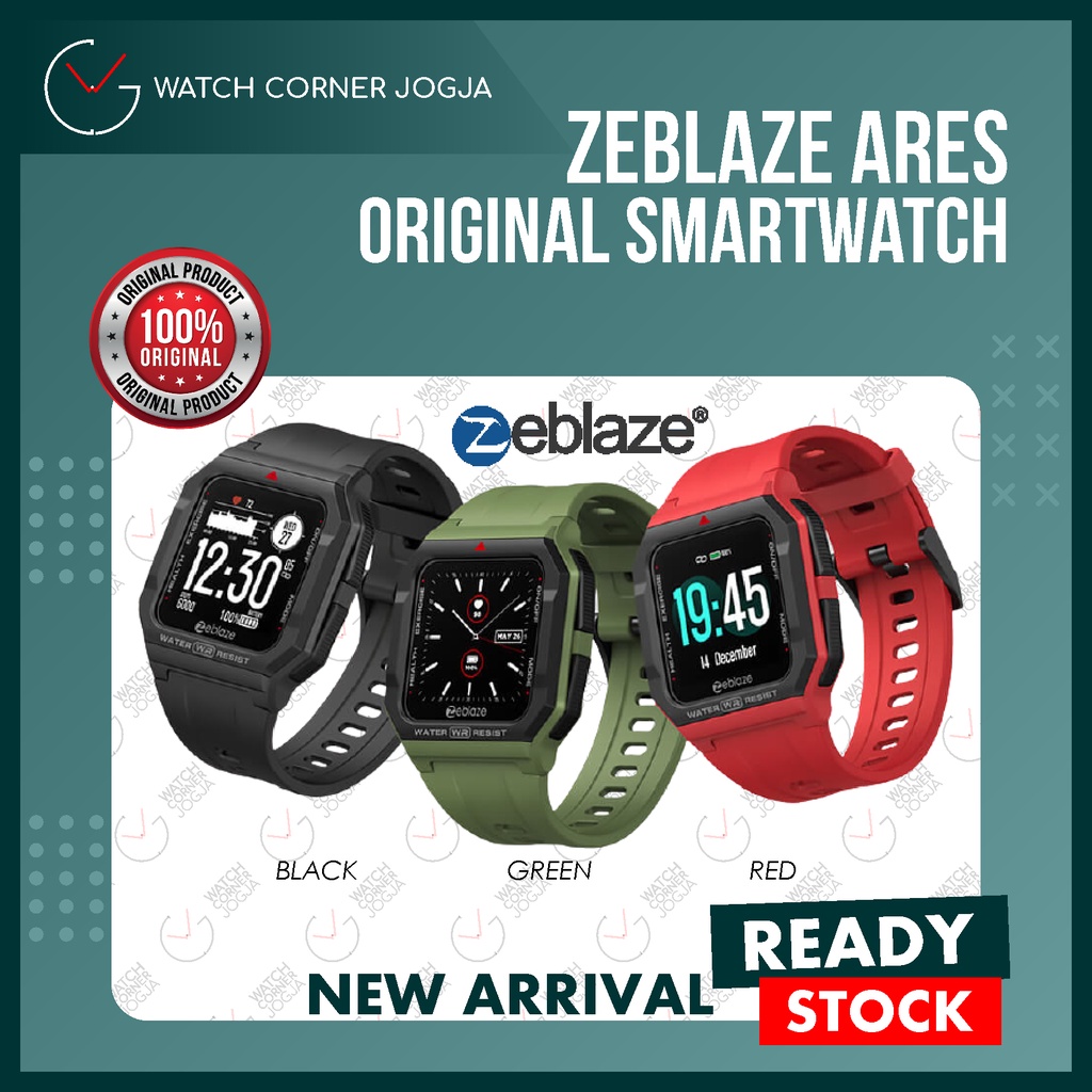 Zeblaze Ares Retro ORIGINAL Smartwatch With Health & Fitness Tracking Heart Rate Monitor