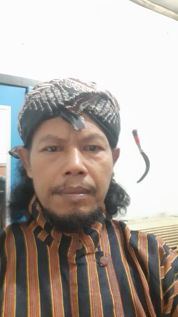 Ikat Kepala Segi Empat //ikat Kepala Motif Batik Parang //ikat Kepala Batik Solo