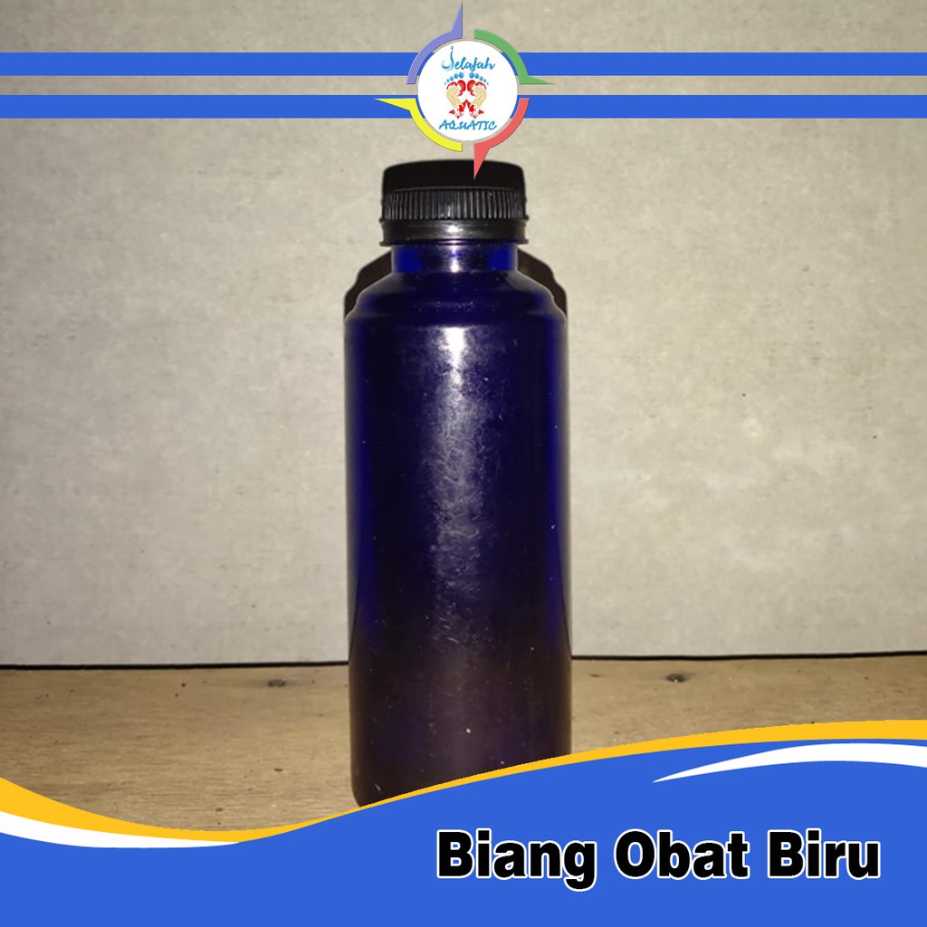 Obat Biru Ikan Menghilangkan White Spot Ikan Cupang Molly Guppy