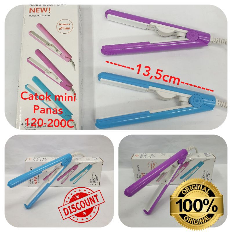 Catok mini lurus Tl-9028 catokan anak wanita super mini yang Murah