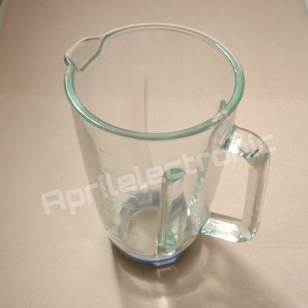 Sparepart Tabung Kaca / Jar Glass Purple Blender Philips HR2222 / HR2223