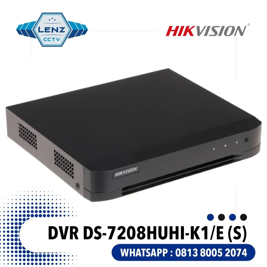 DVR HIKVISION 8 Channel / DS-7208HUHI-K1/E (S)