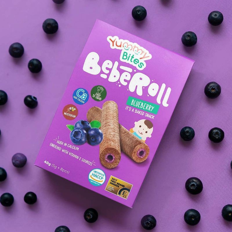 YUMMY BITES BEBEROLL BLUEBERRY