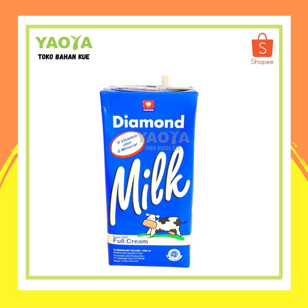 

DIAMOND MILK UHT 1000ML FULL CREAM