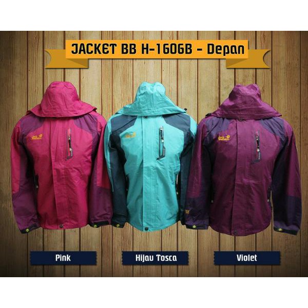 Danazva Jaket Jack Wolfskin 1606B Import Yoiko