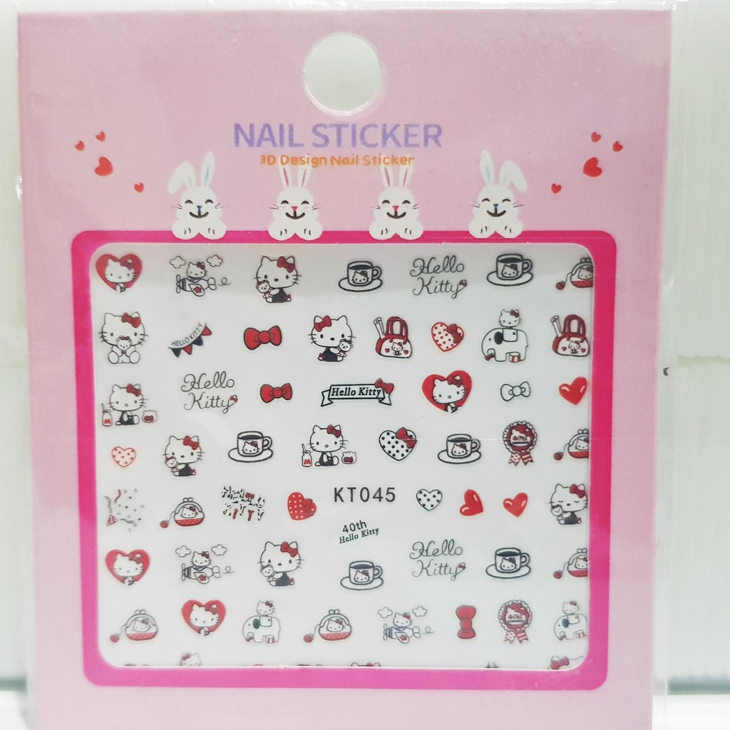 Stiker Kuku Anak - HELLO KITTY Series