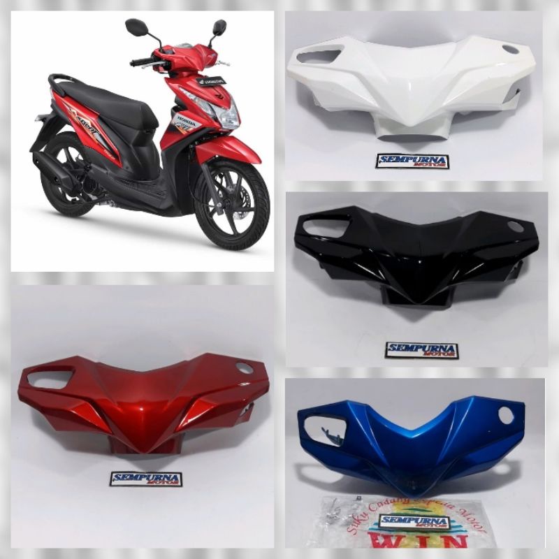 GRATIS ONGKIR Batok Depan Beat Fi Stater Kasar Stater Halus Tahun 2013 - 2017 Batok Kepala Depan Bel