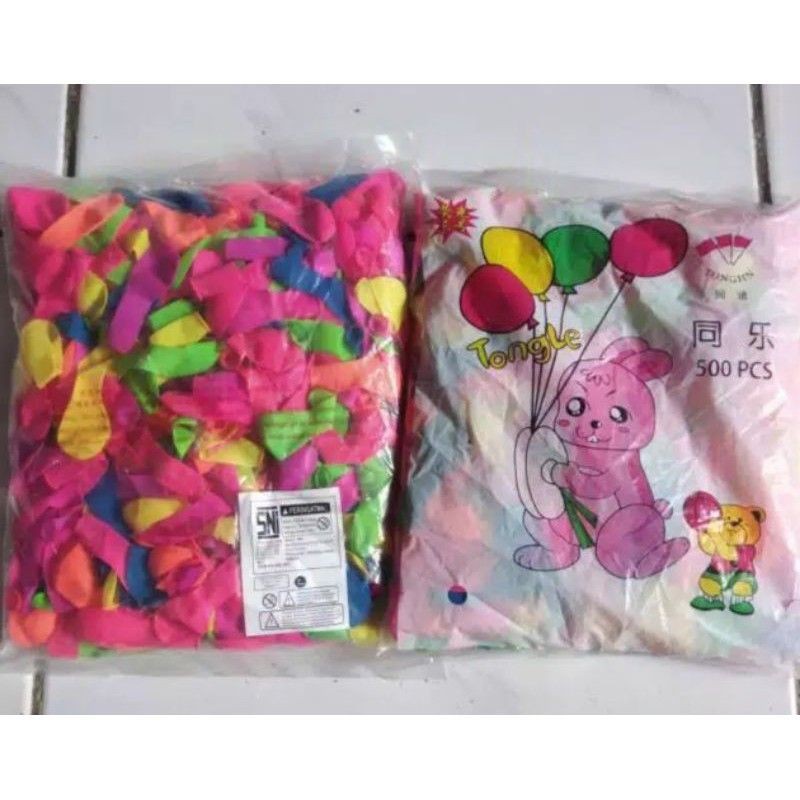 Balon jari/balon air isi 500pcs