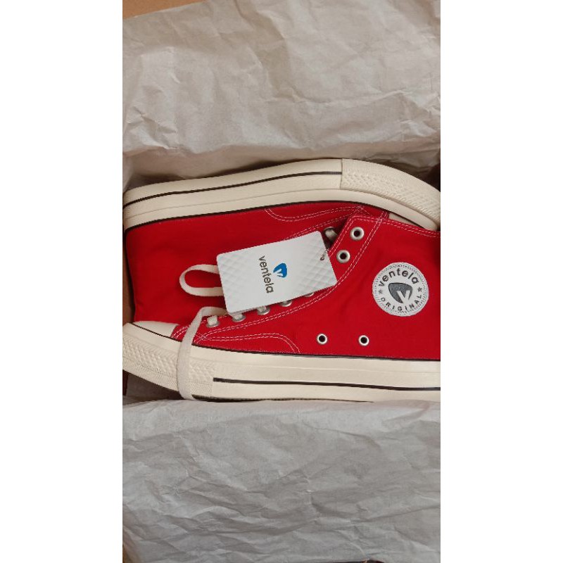 VENTELA SHOES BACK TO 70'S HIGH RED