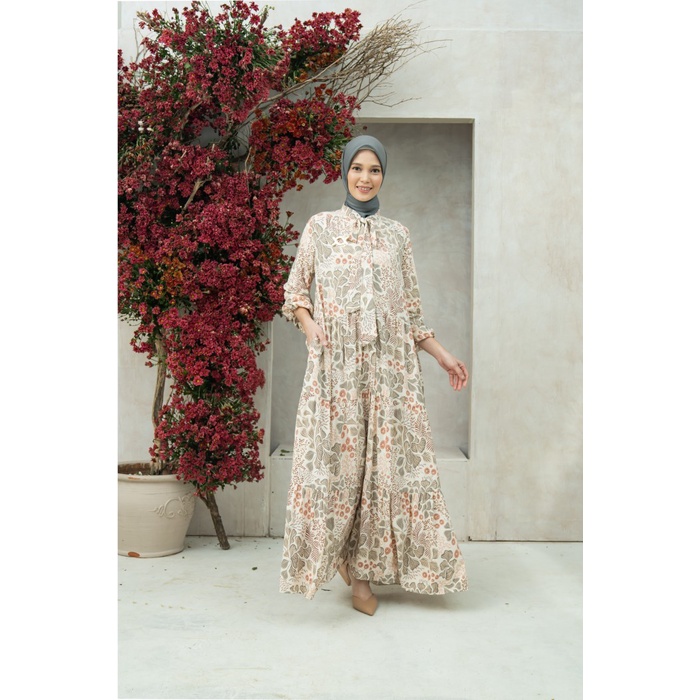 Laura Dress Peanut Sauce - Klamby