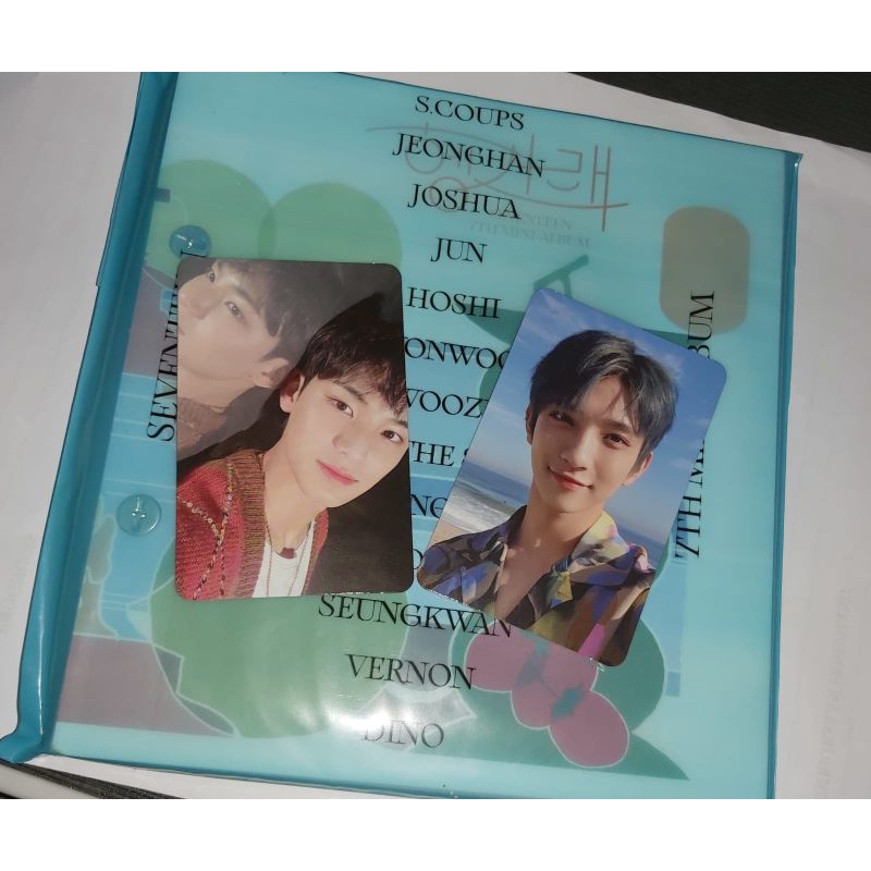 photocard pc mingyu joshua henggarae seventeen