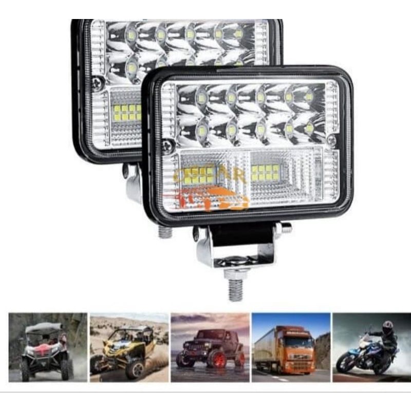 Lampu Tembak Cwl Cree 30 Mata LED 12V&amp;24V Lampu Sorot Foglamp