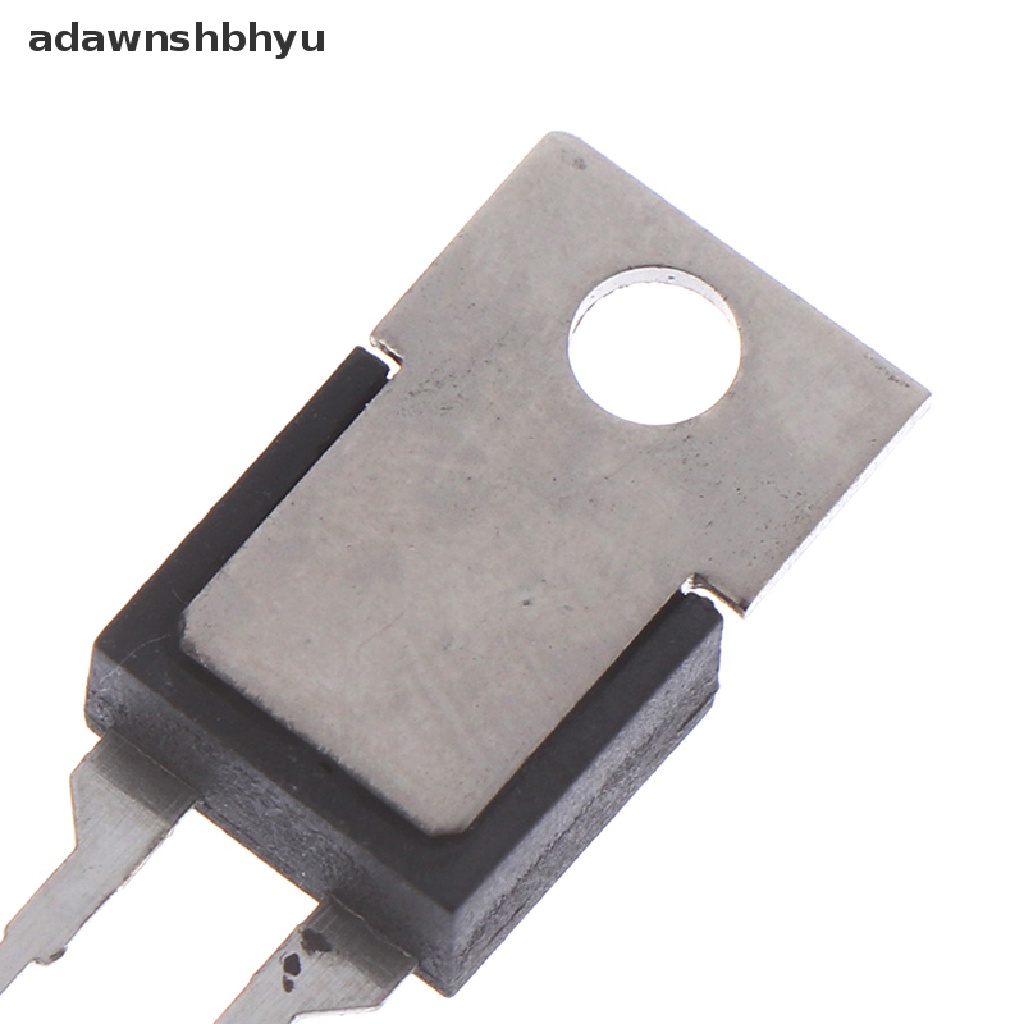 Adawnshbhyu 2Pcs Termostat Sensor Suhu Thermal Switch Biasa Terbuka KSD-01F 50degc