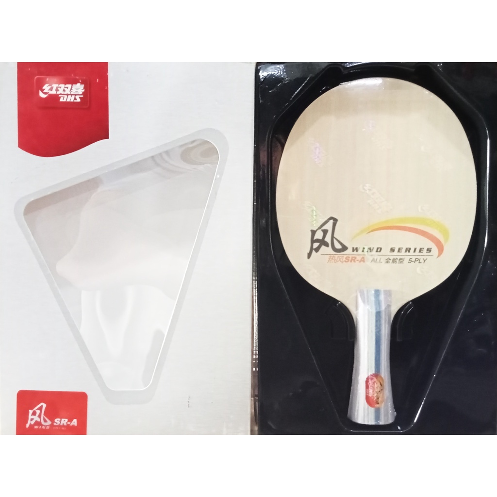 Kayu  Bet DHS WIND SERIES SR-A ALL  5 play Bet Pingpong Bet Tenis Meja Original