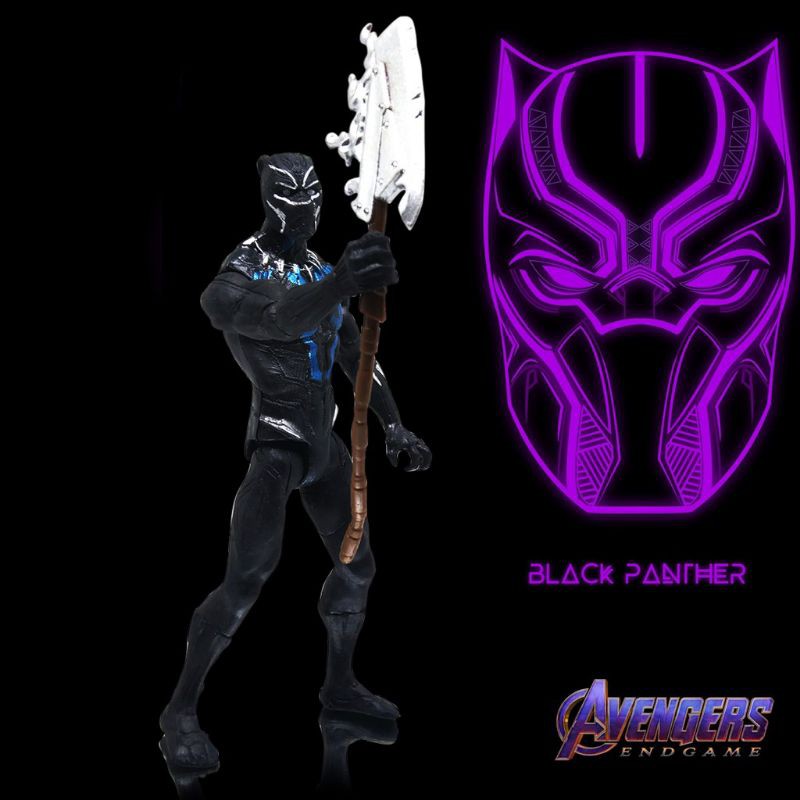 ACTION FIGURE MARVEL LEGENDS AVENGERS - BLACKPANTHER