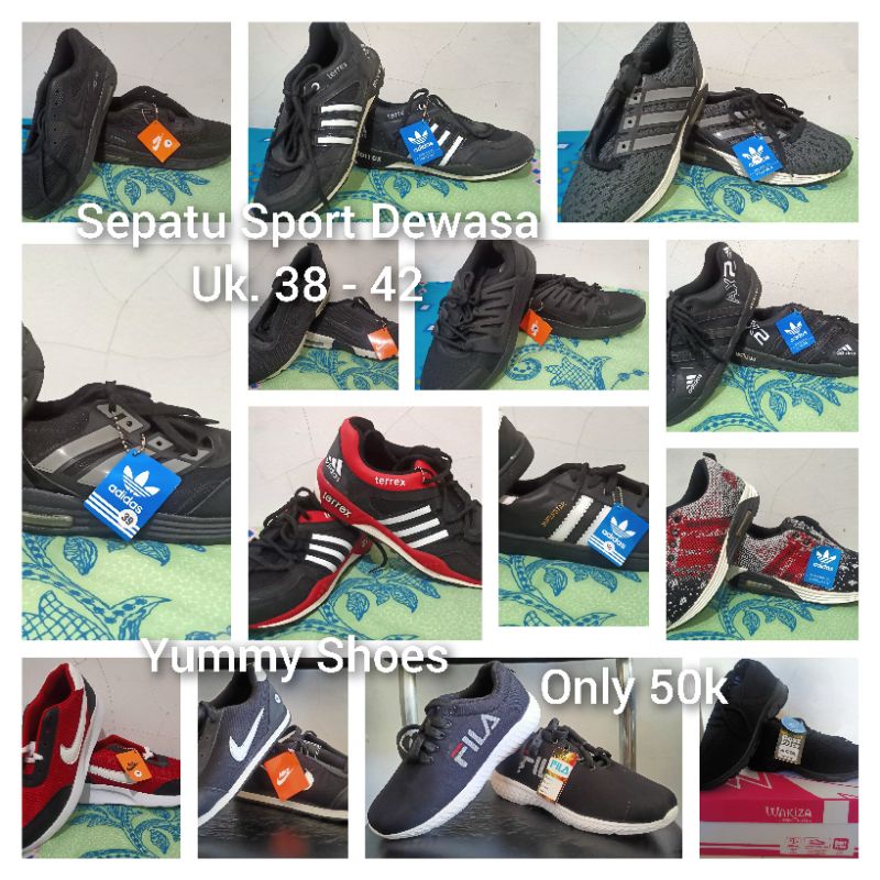 Sepatu Sport Dewasa Laki / Perempuan