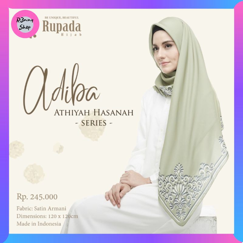 Hijab print/adiba design/hijab/design hijab/3D effect/ hijab keren/Hijab Segi Empat