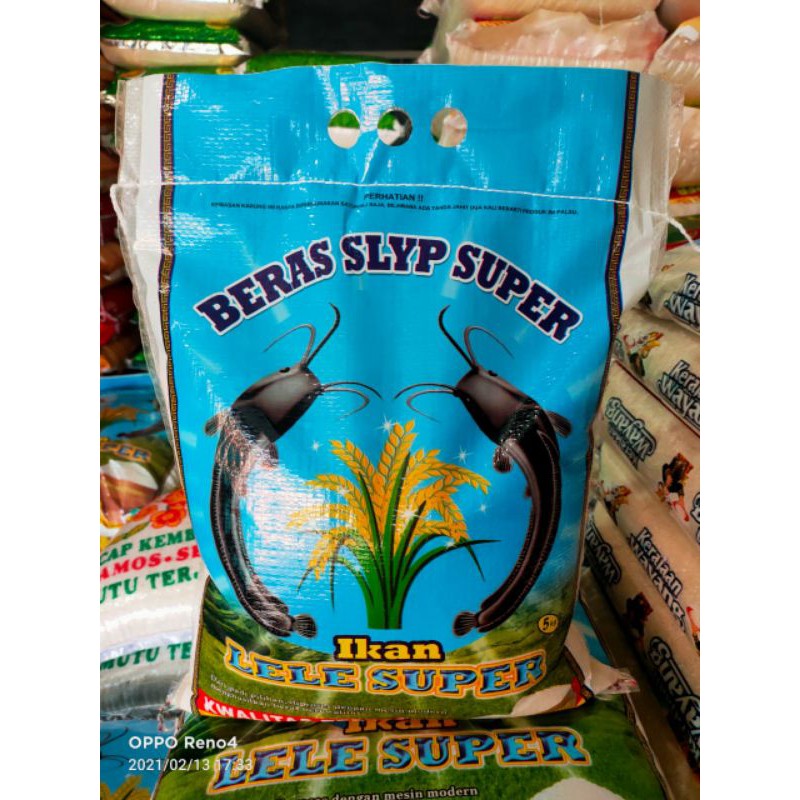 Beras Cap lele super 5kg PREMIUM