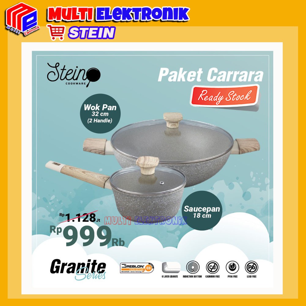 Stein Paket Carrara - STEIN COOKWARE ORIGINAL