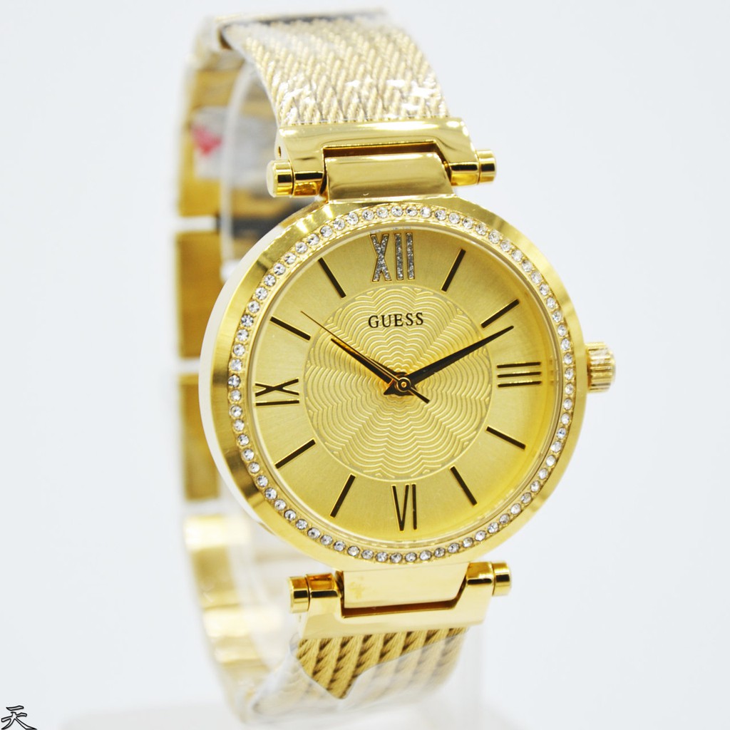 GUESS W0638L2 Soho - Jam Tangan Wanita - Gold