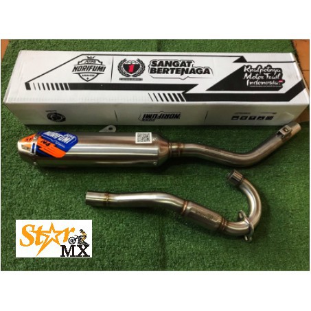NORIFUMI KNALPOT N4 BORE UP KLX 150 CRF 150