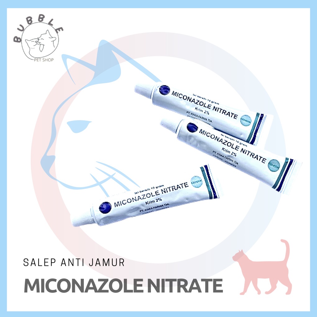 Miconazole Nitrate Cream Salep Anti Jamur Kucing