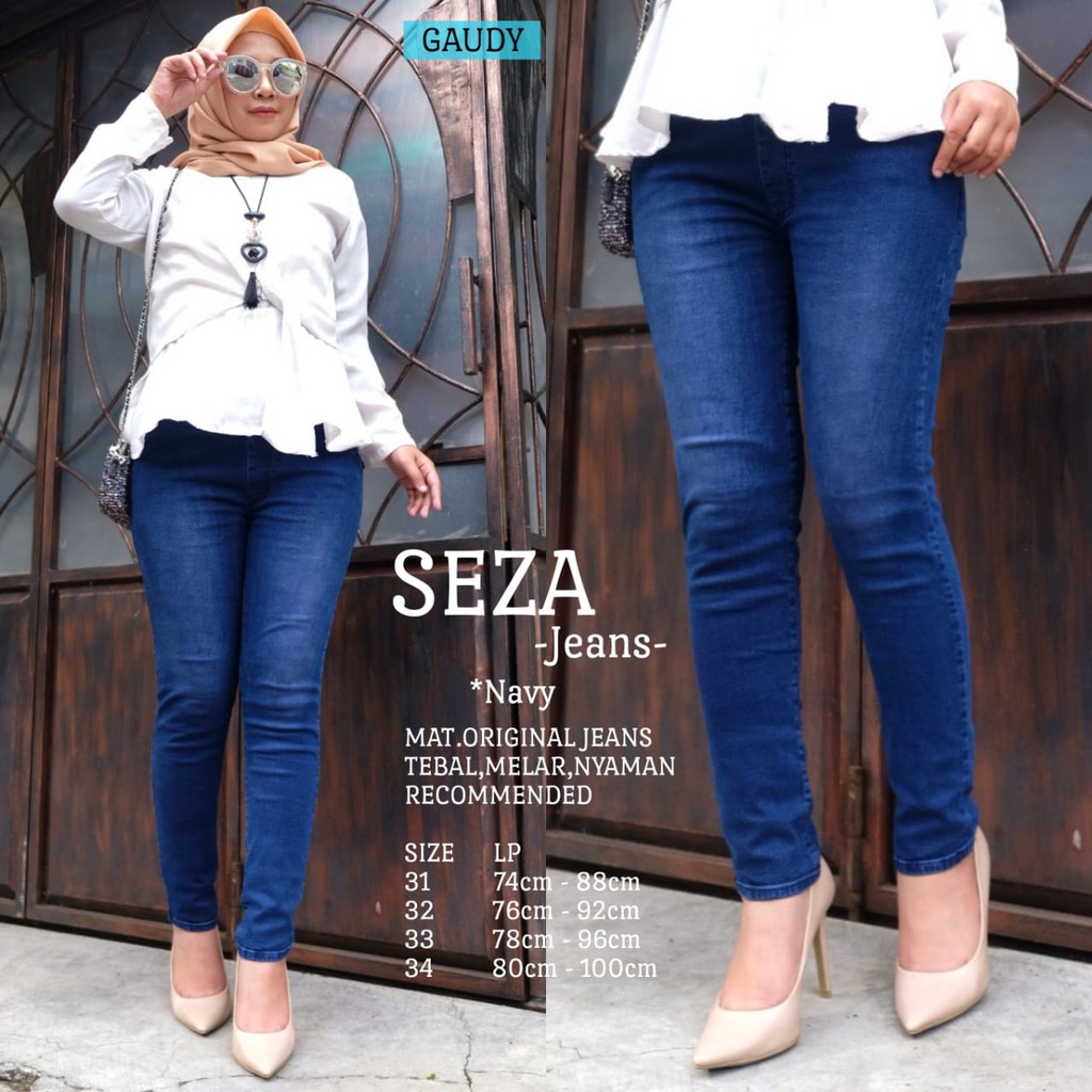 31-38!!NEW SEZA JEGGING PINGGANG KARET