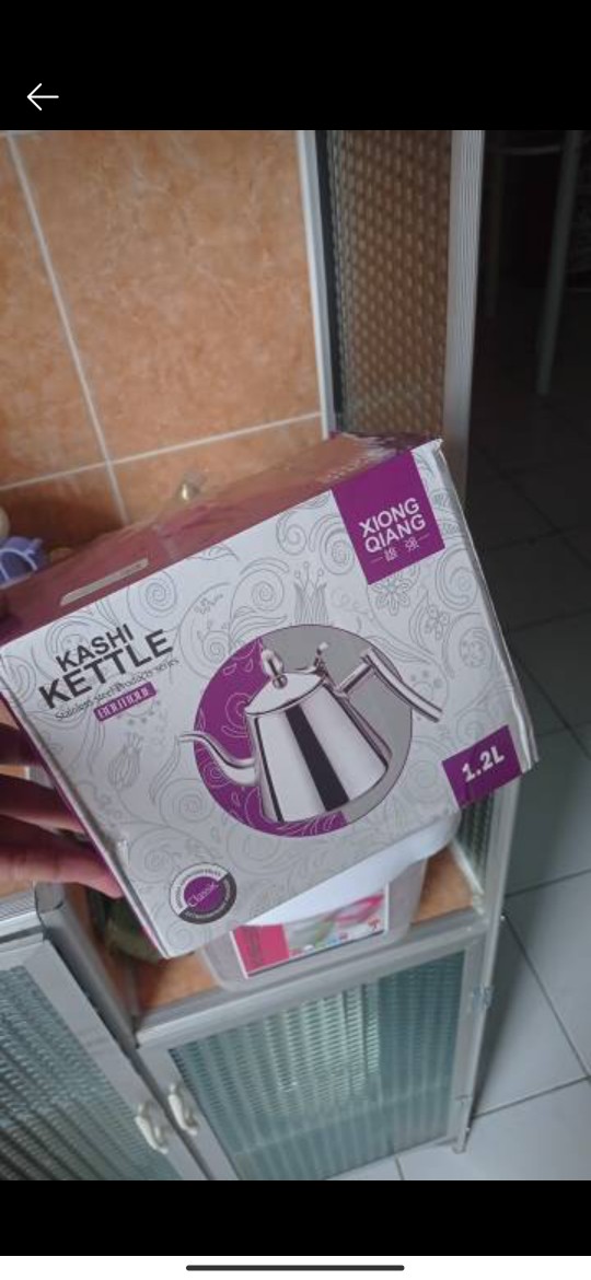 Teko Air Teh Kopi Water Kettle Teapot 1.2l With Filter Stainless Steel