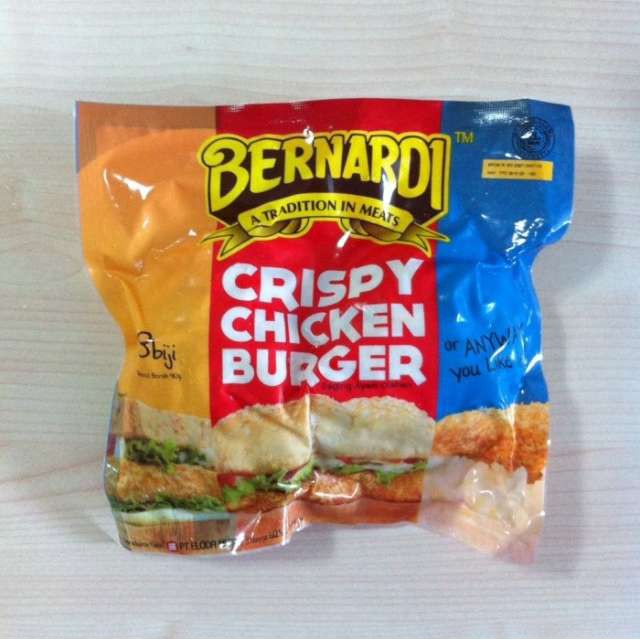 

Bernardi Crispy Chicken Burger