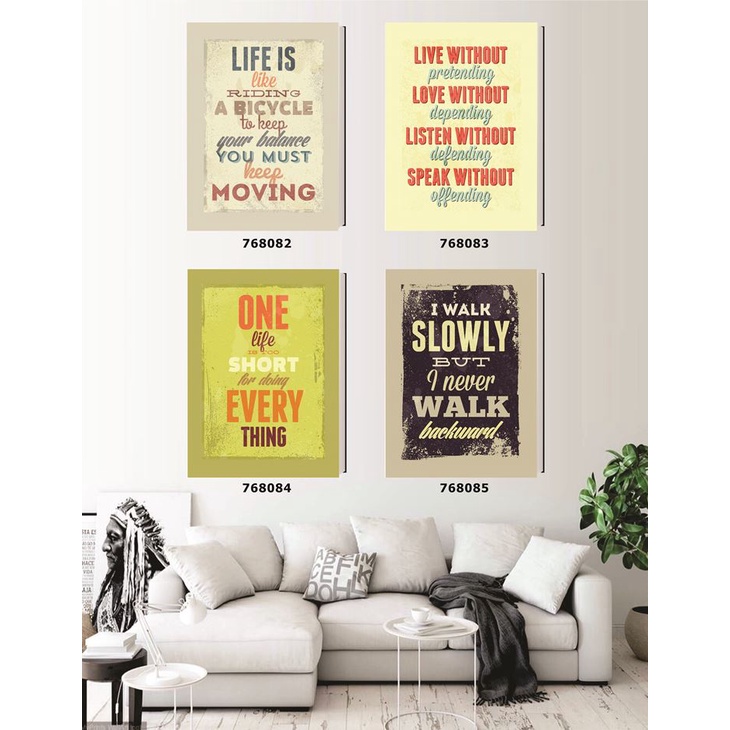 

Buku Tulis / Notebook / A5 Jepang / Typography / Set 2521