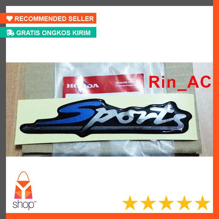 BAGUS BANGET  Sticker / Stiker "Sports" Honda Jazz GD3 VTEC Tahun 2004-2008 ORIGINAL
