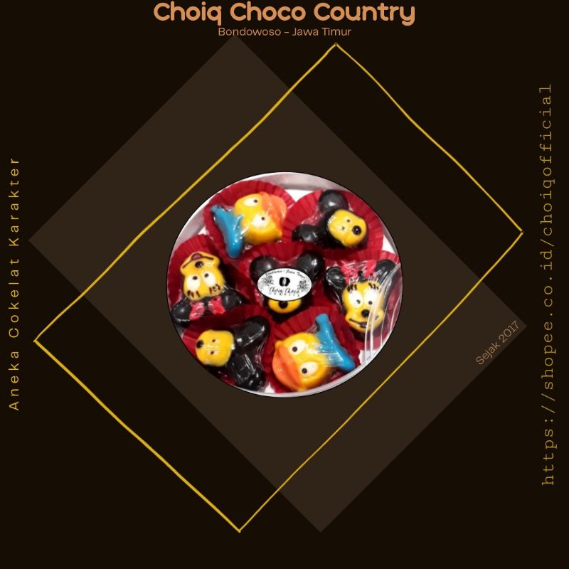 

Cokelat Karakter Mickey Mouse Cokelat Murah Cokelat Kiloan Ada Nomor P-IRT dan Ijin dari DINKES